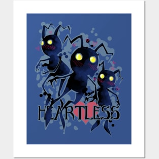 Heartless - blush Posters and Art